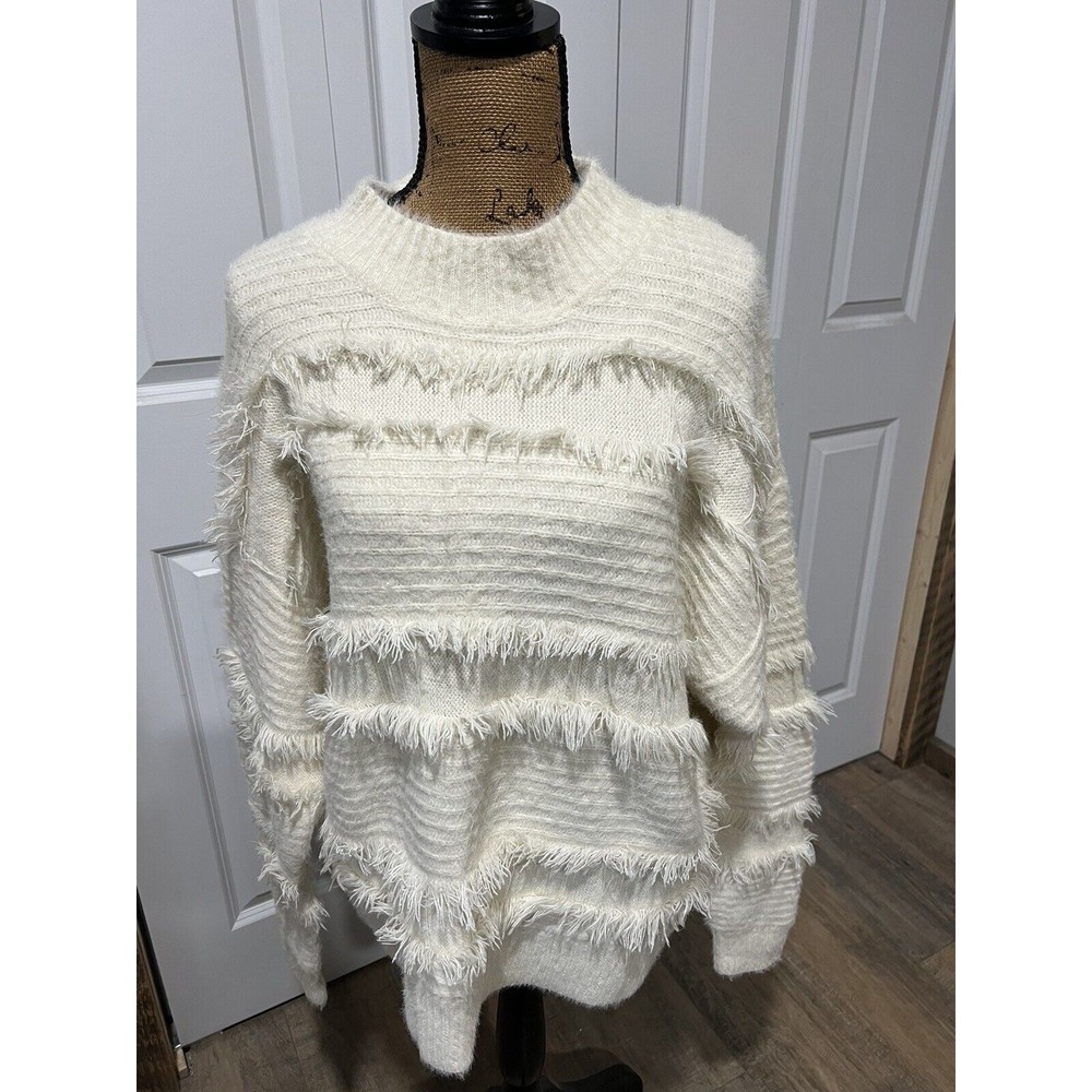 Very J Shaggy Sweater Size L